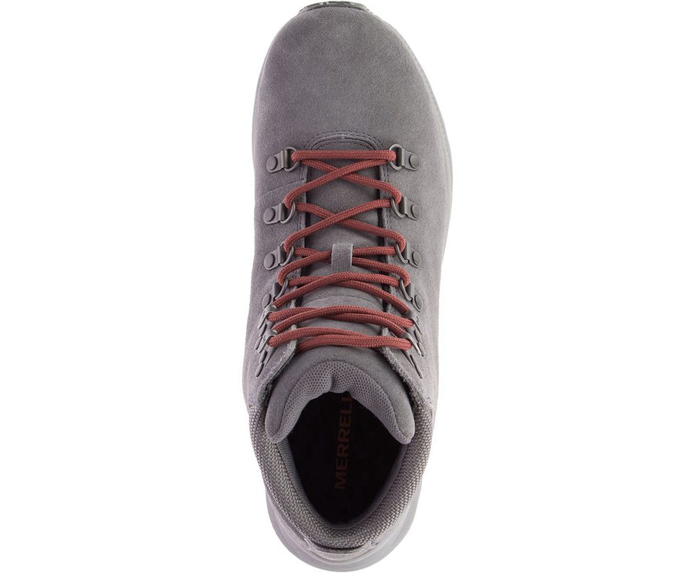 Merrell Vandrestøvler Herre - Ontario Suede Mid - Grå - LWG512347